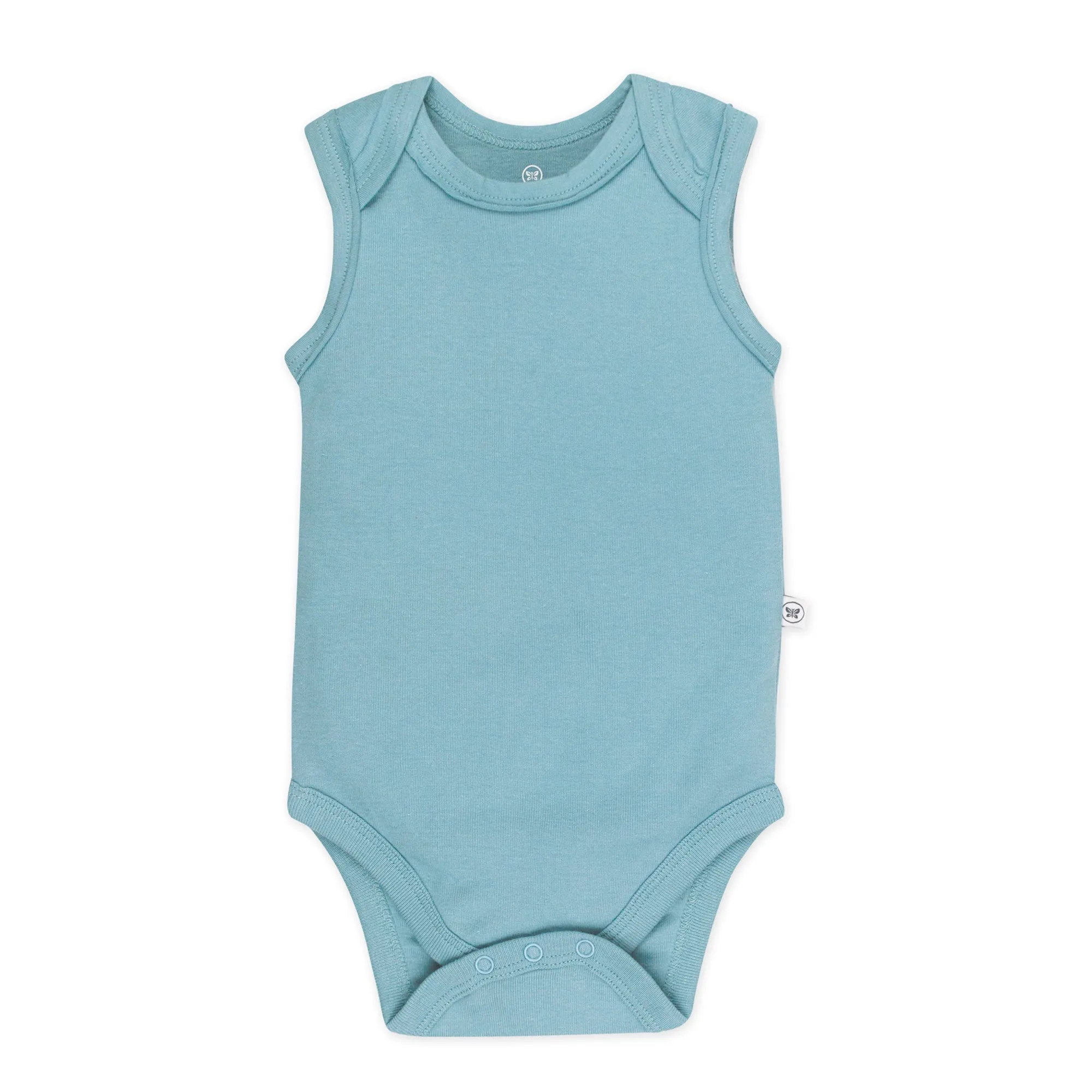 5-Pack Organic Cotton Sleeveless Bodysuits