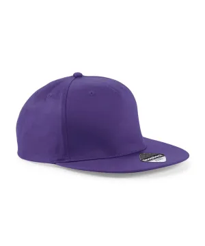 5-panel snapback rapper cap | Purple