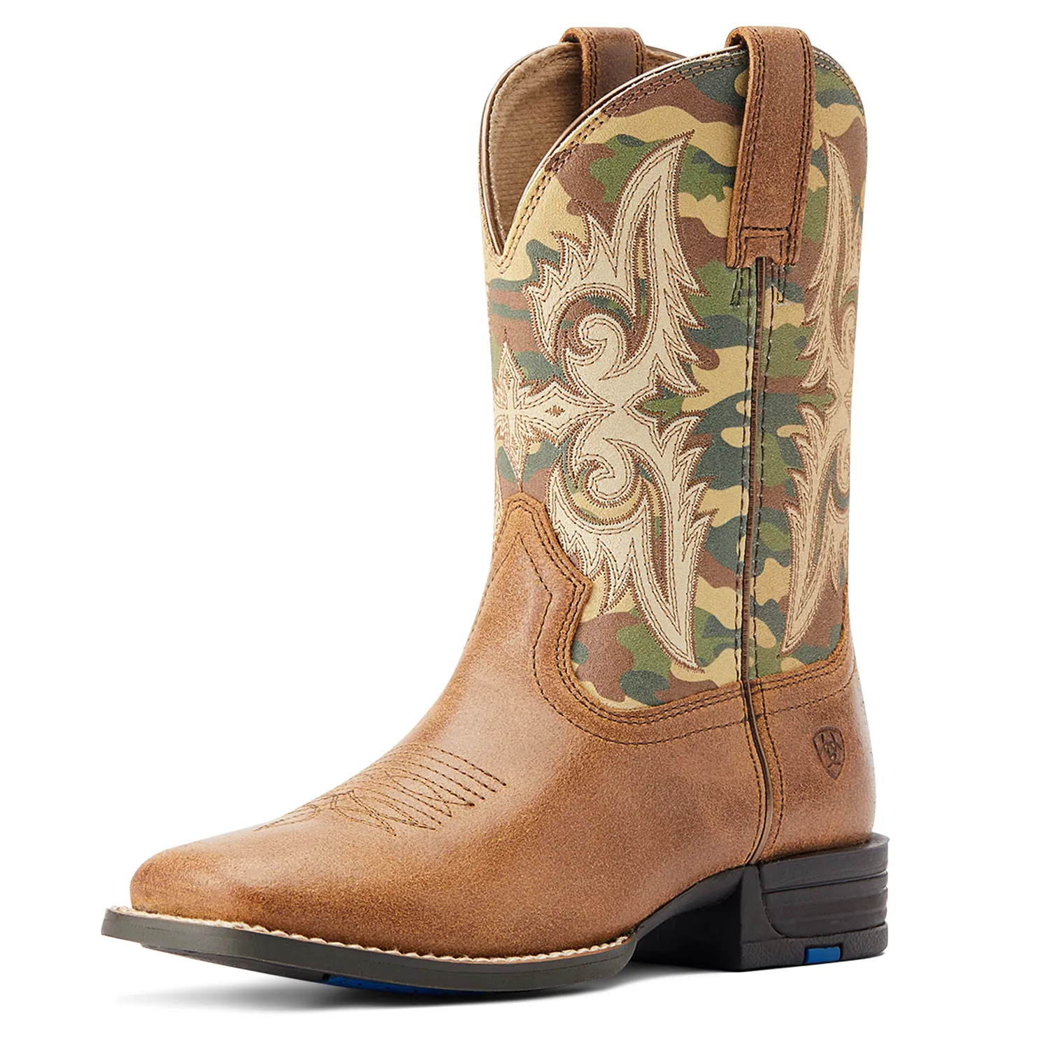 Ariat Kids Lonestar Western Boot Wicker/Camo Print