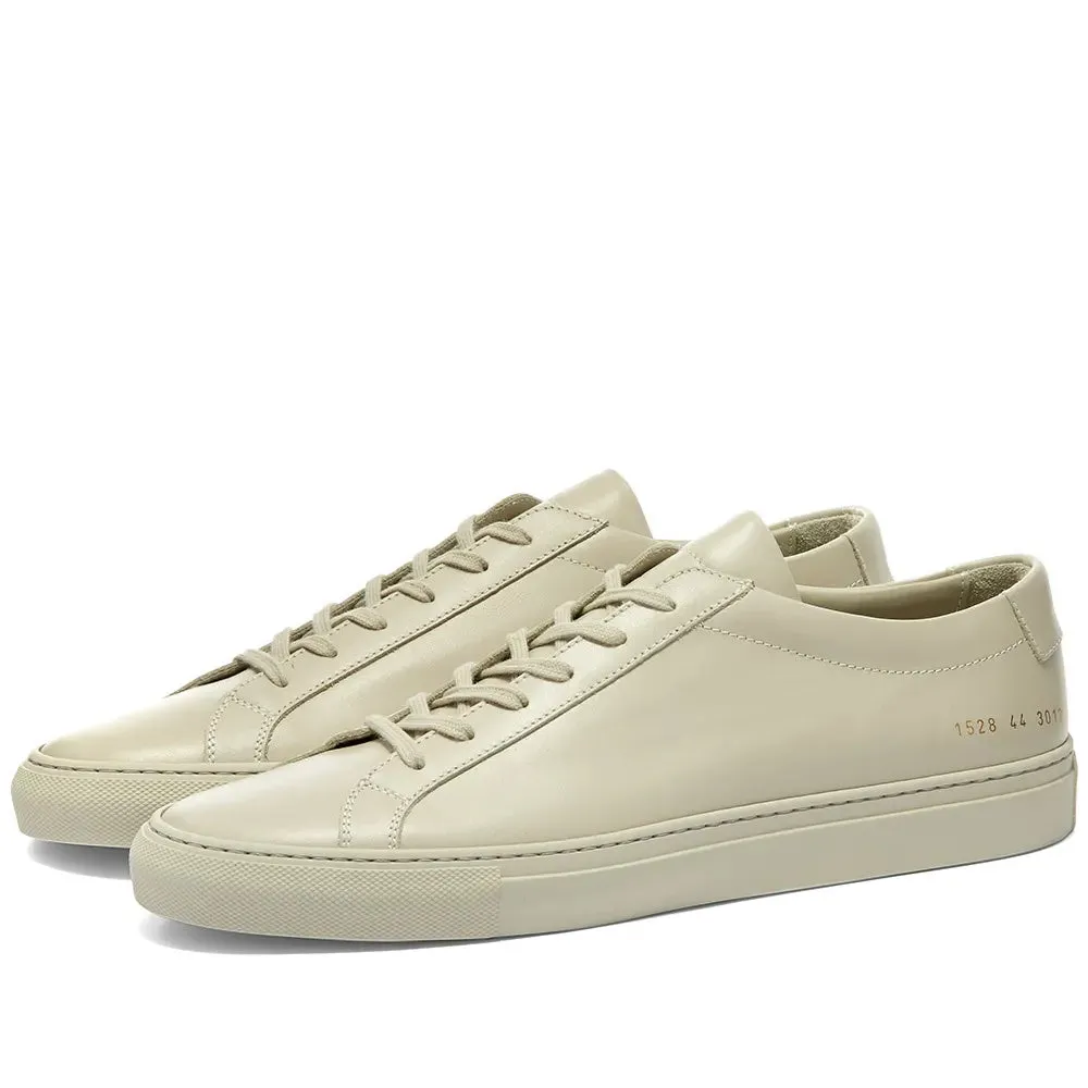 Common Projects Original Achilles Leather Trainers Low Carta