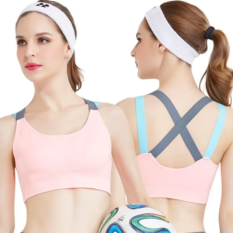 Cross Strap Sports Bra