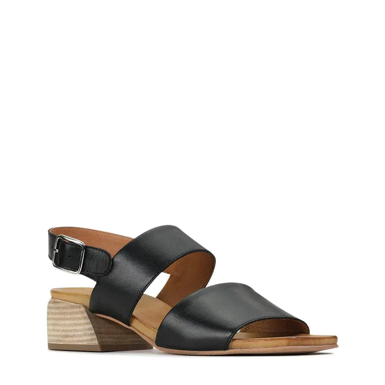 Eos Saige Black Slingback Sandal