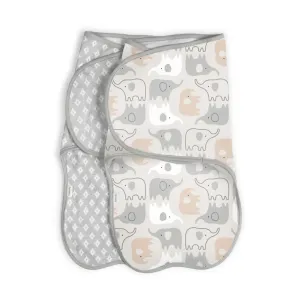 Ingenuity Farewell Fuss Adjustable Easy-Wrap 2-pk Baby Swaddle Set - Grazer