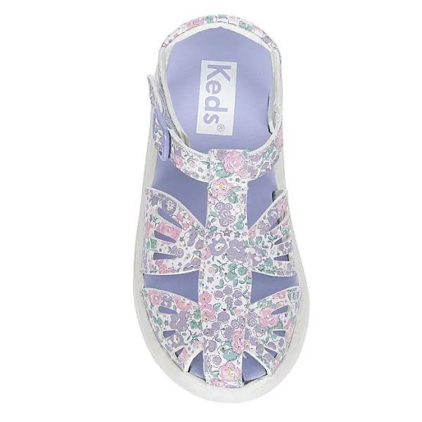 Keds Daphne Butterfly Faux Buckle Toddler Girls Sandal (Lightweight/Water friendly)