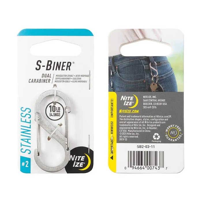 NiteIze S-Biner® Stainless Steel Dual Carabiner #2