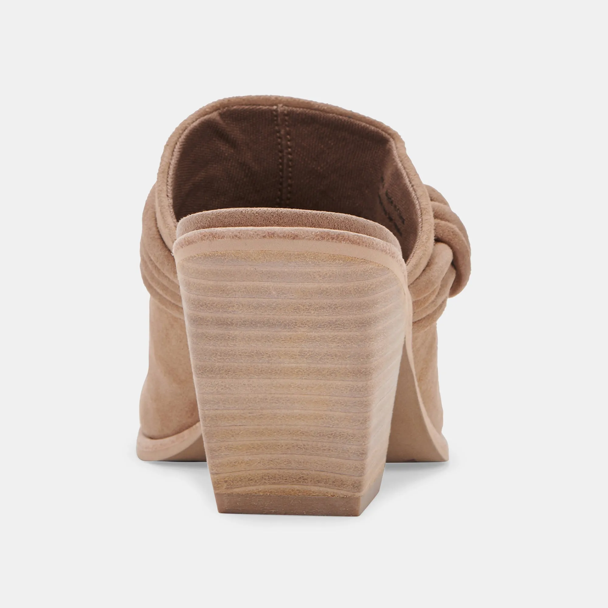 SITA MULES MUSHROOM SUEDE