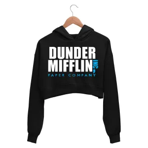 The Office Crop Hoodie - Dunder Mifflin