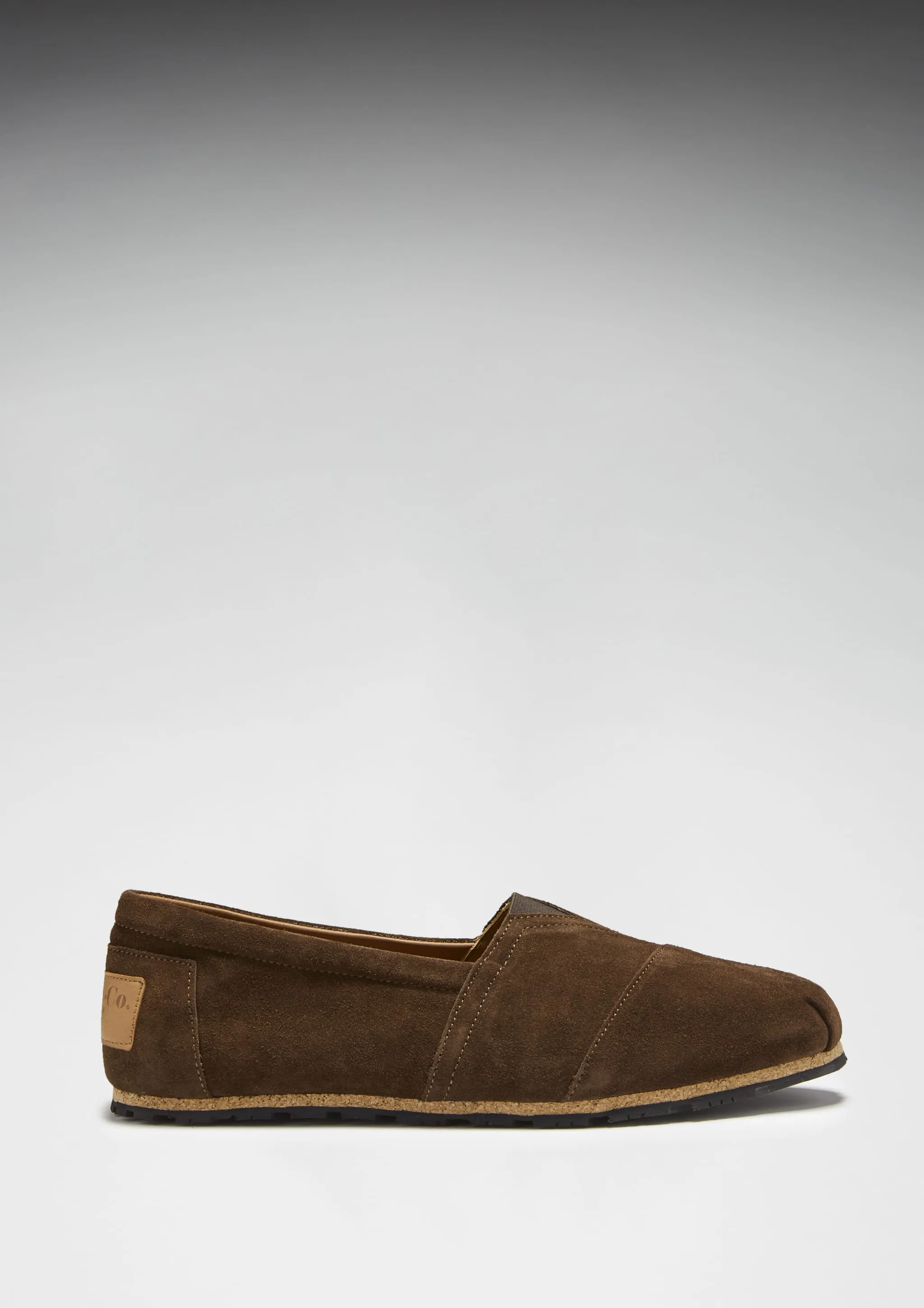 Tyre Sole Espadrilles, brown suede